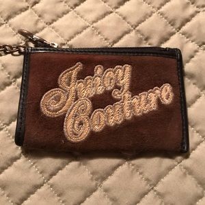 Juicy Couture card keychain wallet